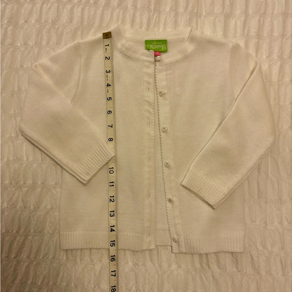 Classic White Kids Sweater